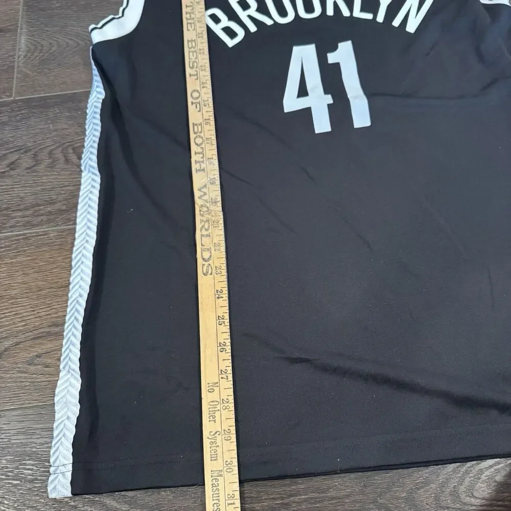 NWT Adidas Brooklyn Nets #41 Robinson NBA Jersey Mens Size M Black New with Tags